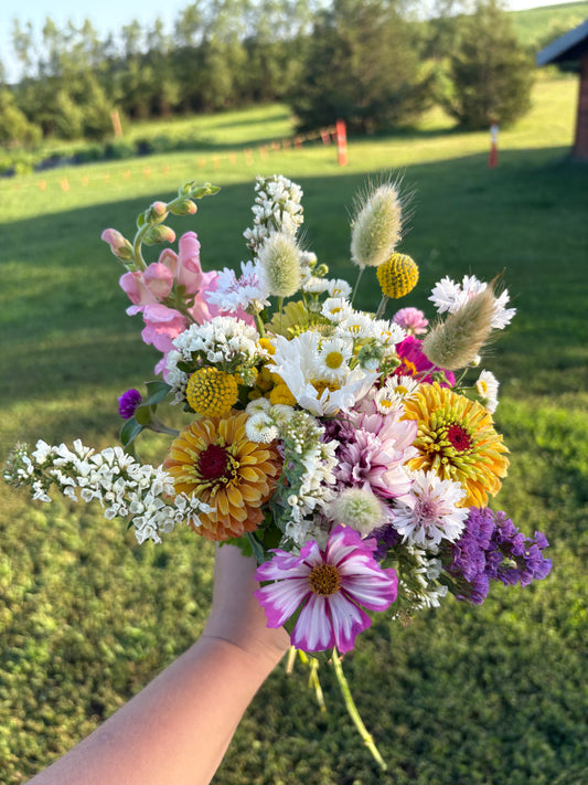 Wrapped Flower Bouquet